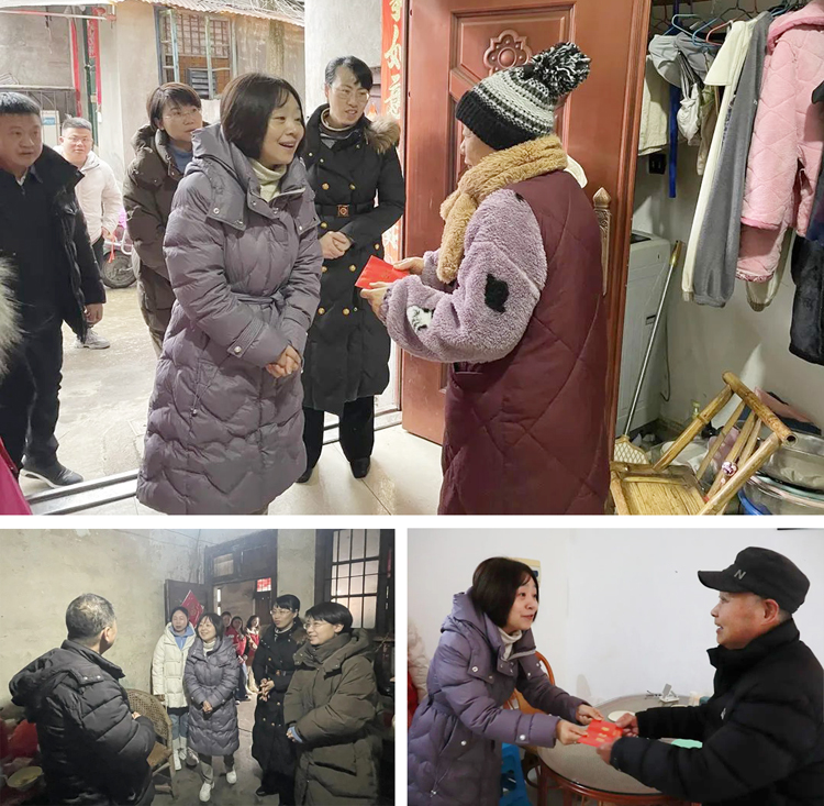 市政协副主席、市红十字会常务副会长陈莉走访慰问困难群众