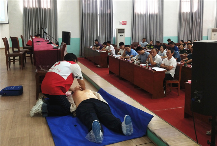 我为群众办实事——红十字应急救护培训走进党校课堂