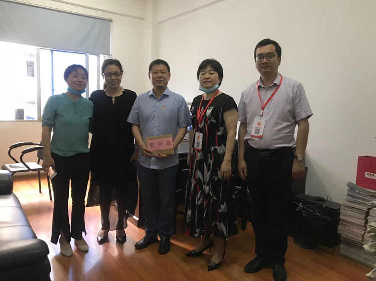 汇聚爱心，情暖瓷都——市红十字会慰问支援随州医疗队员和志愿者代表