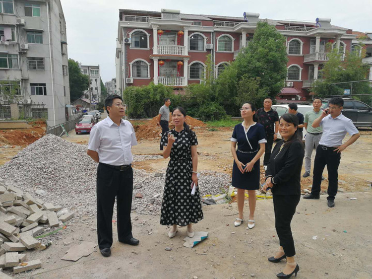 省红十字会调研组来景调研