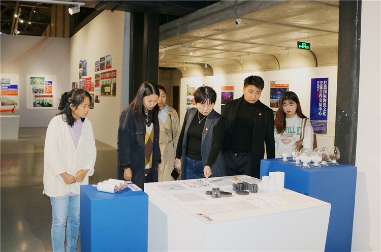 市红十字会党支部开展主题党日活动——组织参观景德镇国家陶瓷文化传承创新试验区建设成果展