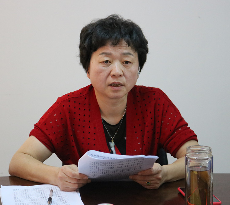 市红十字会召开对照党章党规找差距专题会议