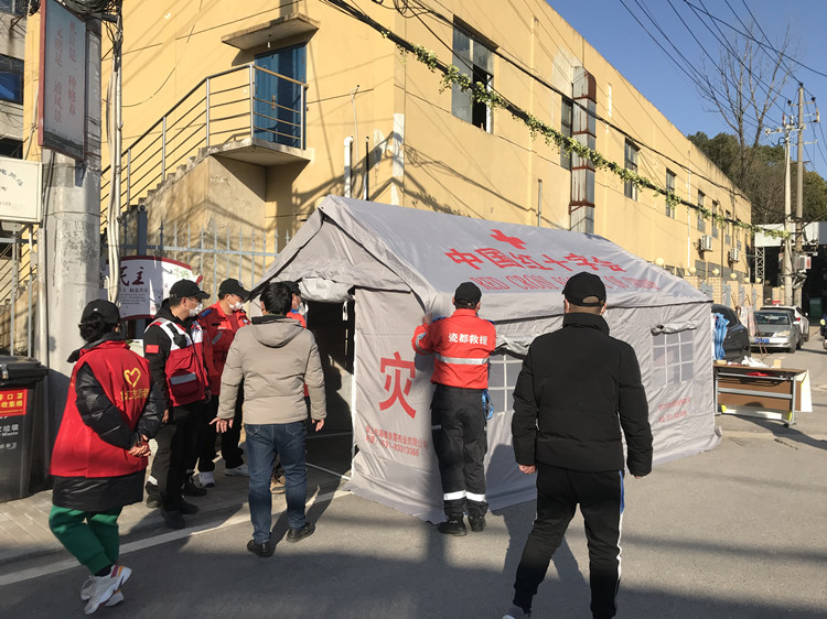 景德镇市红十字会助力社区疫情防控