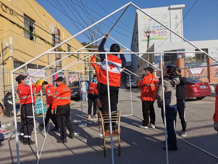 景德镇市红十字会助力社区疫情防控