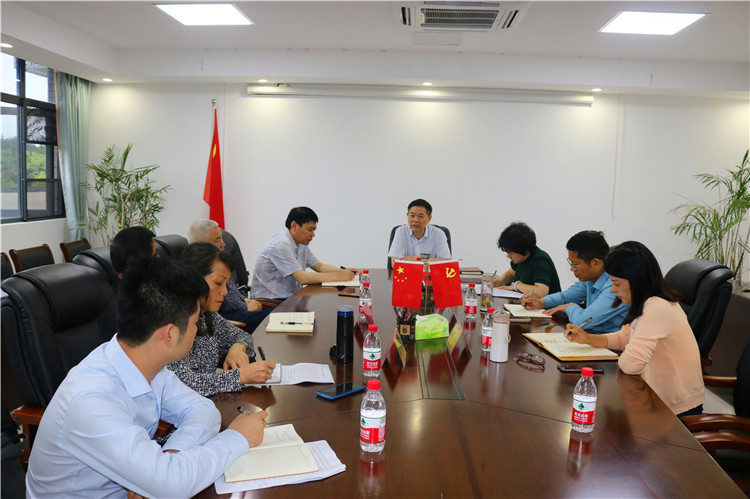 省红十字会调研组莅临景德镇调研